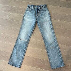 Celine Light Blue Straight Leg Jeans